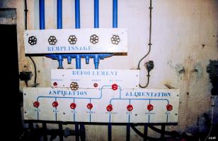 Ligne Maginot - SAINT ROCH (SHR) - (Ouvrage d'artillerie) - Tableau de distribution