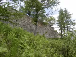 Ligne Maginot - REVETS - (Casernement) - Soubassement du casernement