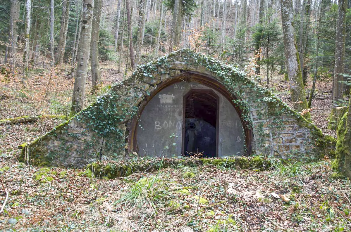 Ligne Maginot - NEUNEICH 5 - (Abri) - Vue de la façade