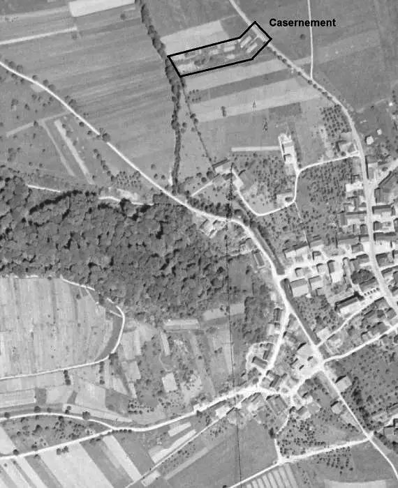 Ligne Maginot - Casernement d'OLTINGUE (1951) - 