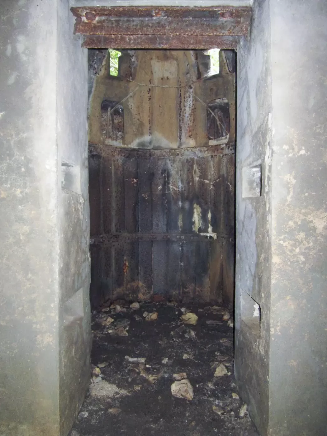 Ligne Maginot - VERRERIES (DES) - (Blockhaus pour arme infanterie) - Accès à la cloche Pamart