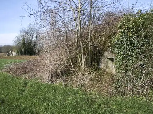 Ligne Maginot - B705 - HEGENHEIM 5 - (Blockhaus pour arme infanterie) - Le bloc Hegenheim 6 apparait en arrière plan