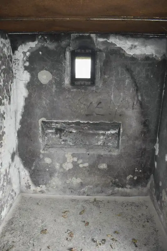 Ligne Maginot - G71 - ROSENAU BERGE 4 - (Blockhaus pour arme infanterie) - Vue intérieure d'un créneau