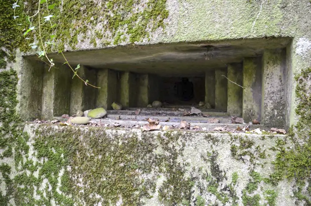 Ligne Maginot - HABERHAEUSER 2 - (Blockhaus pour arme infanterie) - Détail du créneau de tir
