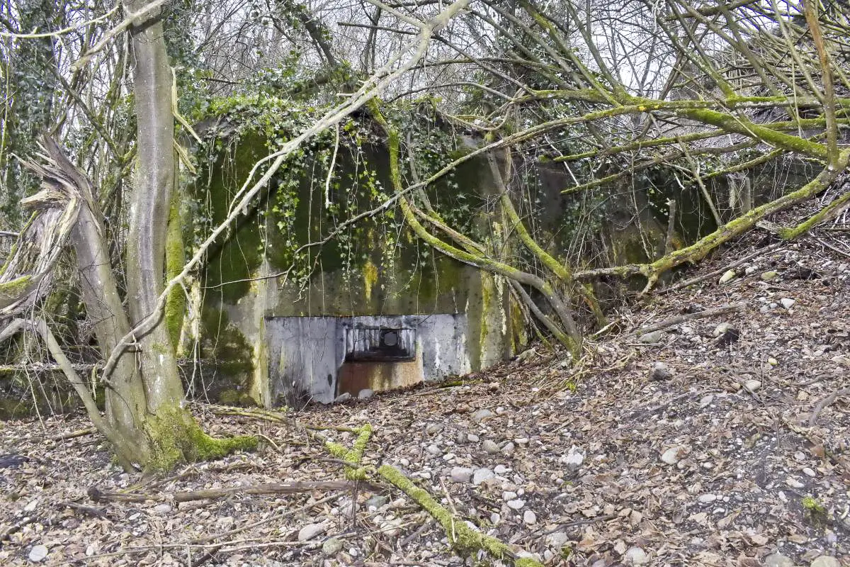 Ligne Maginot - HABERHAEUSER 3 - (Blockhaus pour arme infanterie) - Créneau nord
