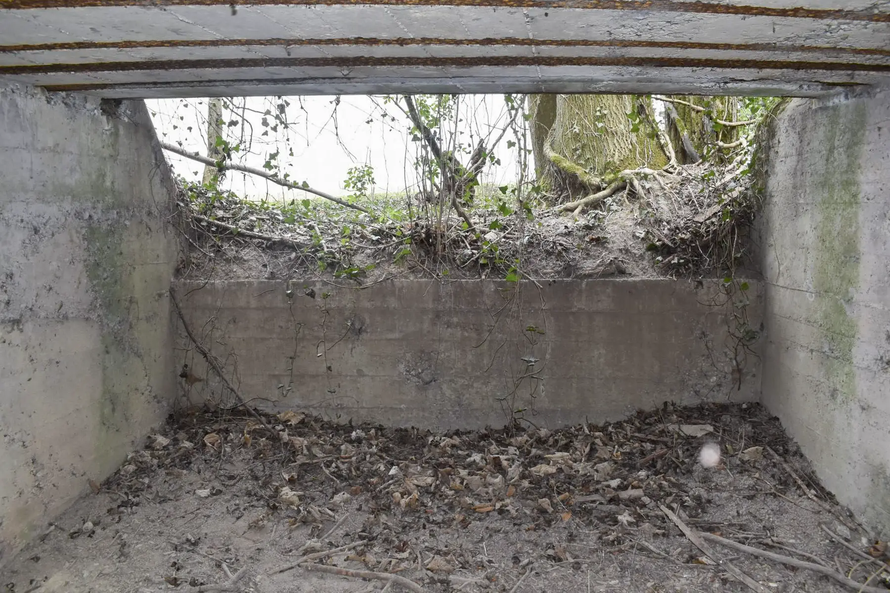 Ligne Maginot - VOGELSANG - (Position d'artillerie préparée) - Vue intérieure de l'emplacement 3