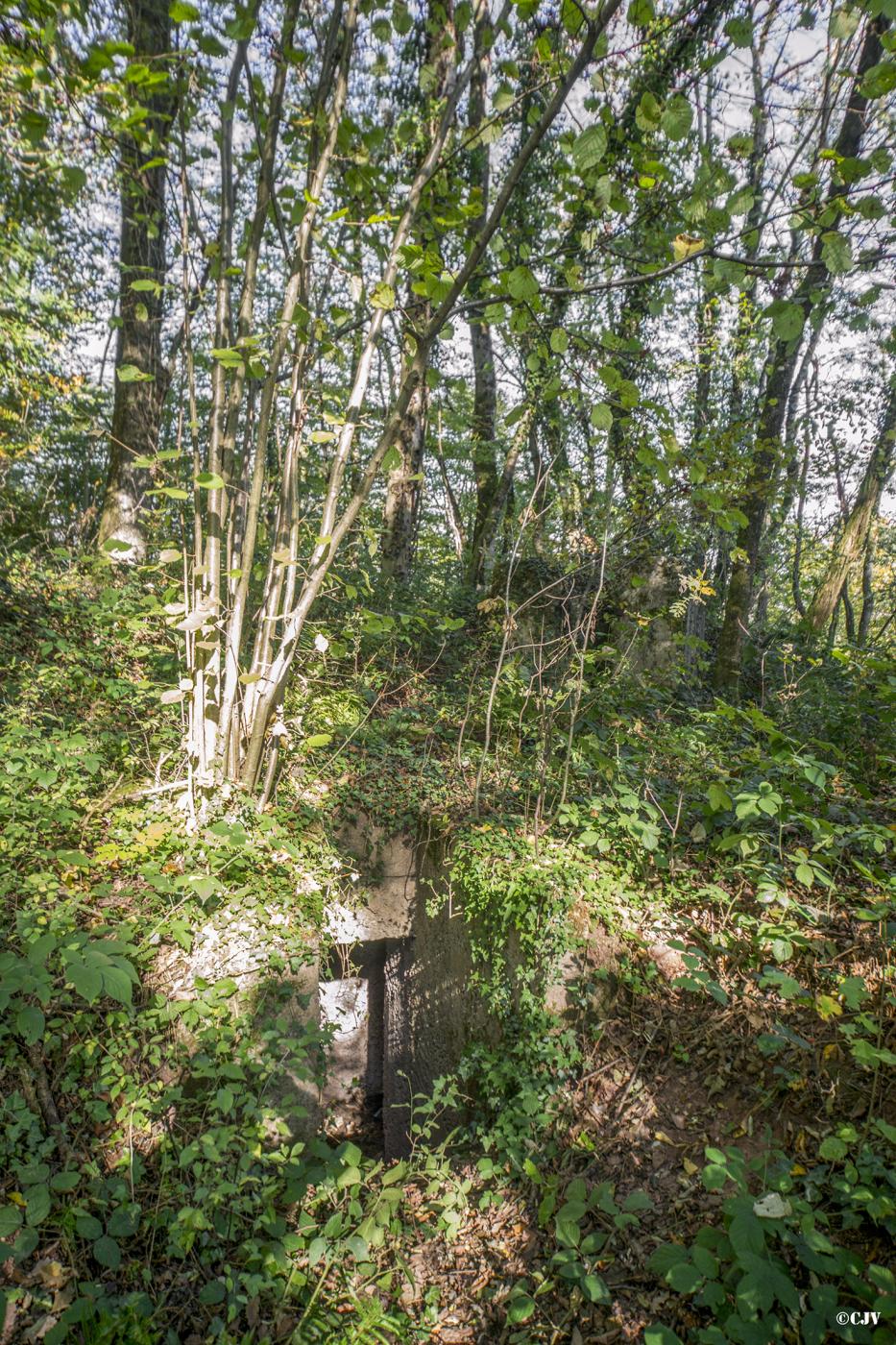 Ligne Maginot - FORT DE ROPPE SUD-EST 1 - (Blockhaus pour arme infanterie) - L'entrée du couloir