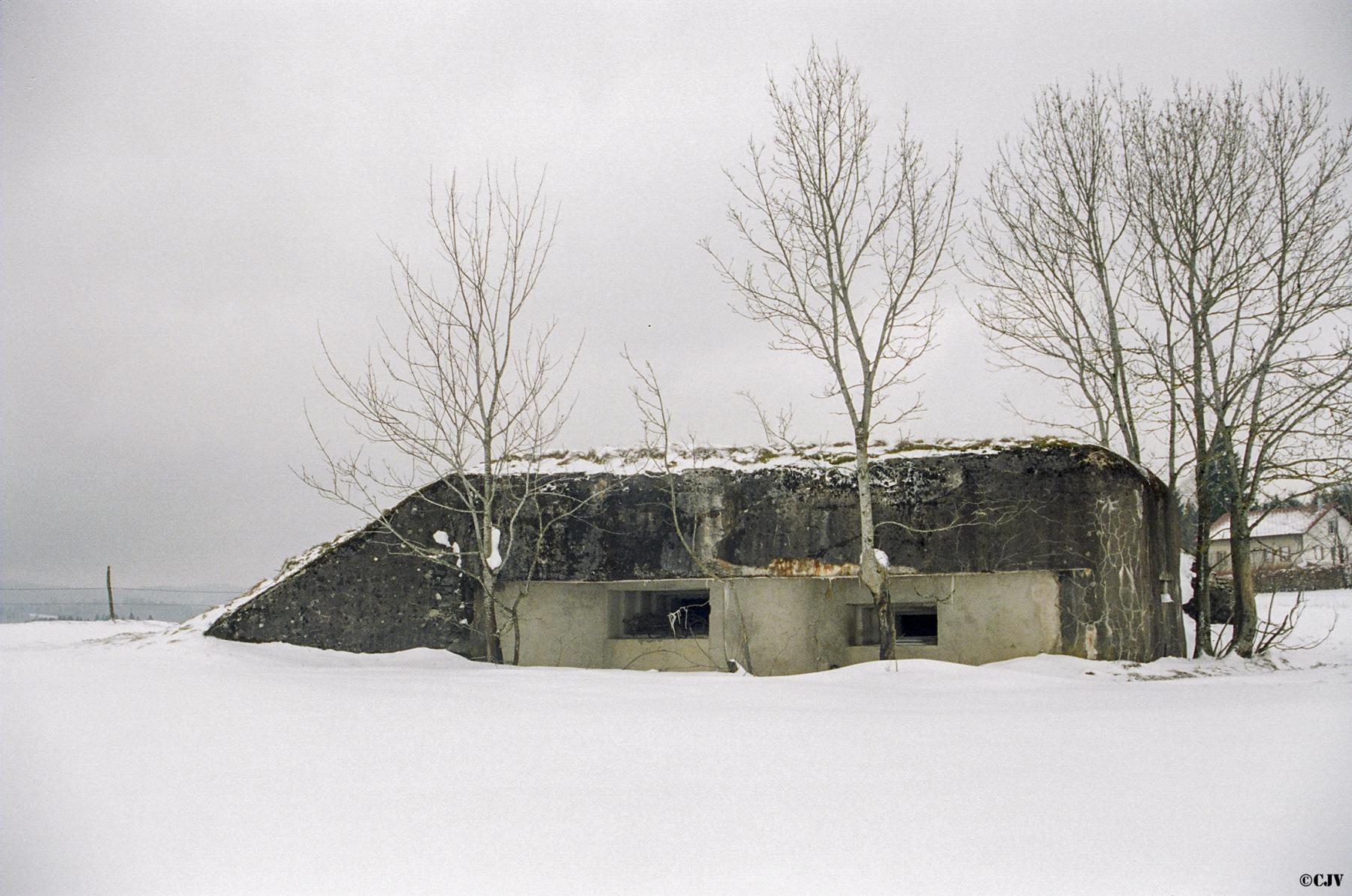 Ligne Maginot - B8 - LES LAVOTTES - (Blockhaus pour arme infanterie) - 