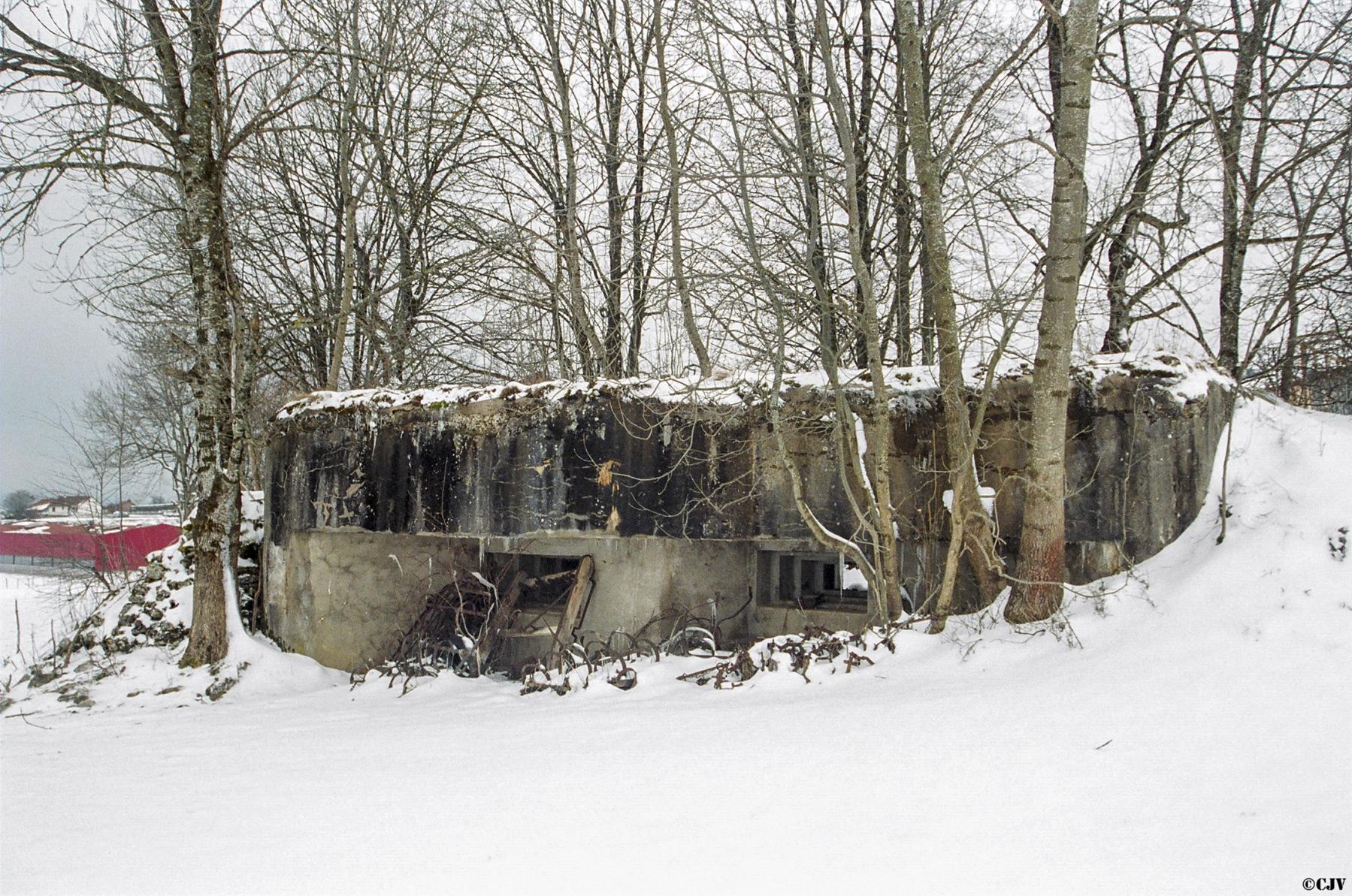 Ligne Maginot - B9 - LES FINS NORD - (Blockhaus pour arme infanterie) - 