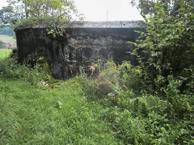 Ligne Maginot - B34 - GRANGES TAVERNIERS - (Blockhaus pour arme infanterie) - L'entrée 