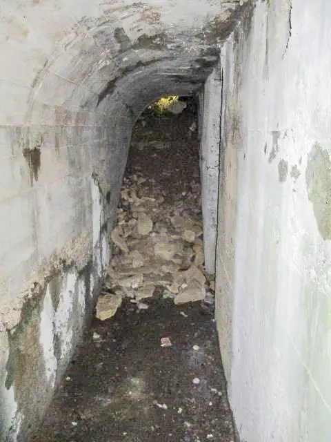 Ligne Maginot - HUETS - (Casemate d'infanterie - Double) - Intérieur du blockhaus.