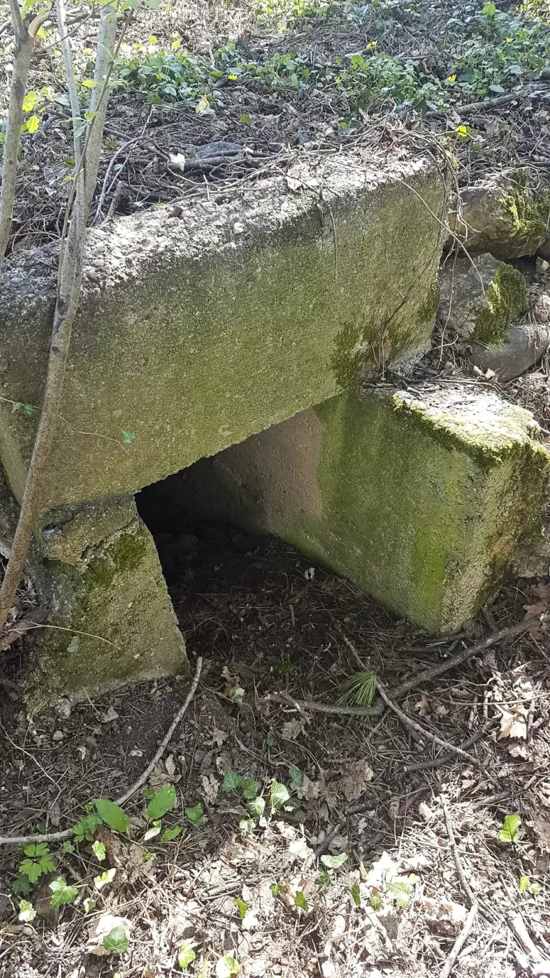Ligne Maginot - GRILLY (II/9° RAD) - (PC) - L'entrée très étroite du bloc défensif.