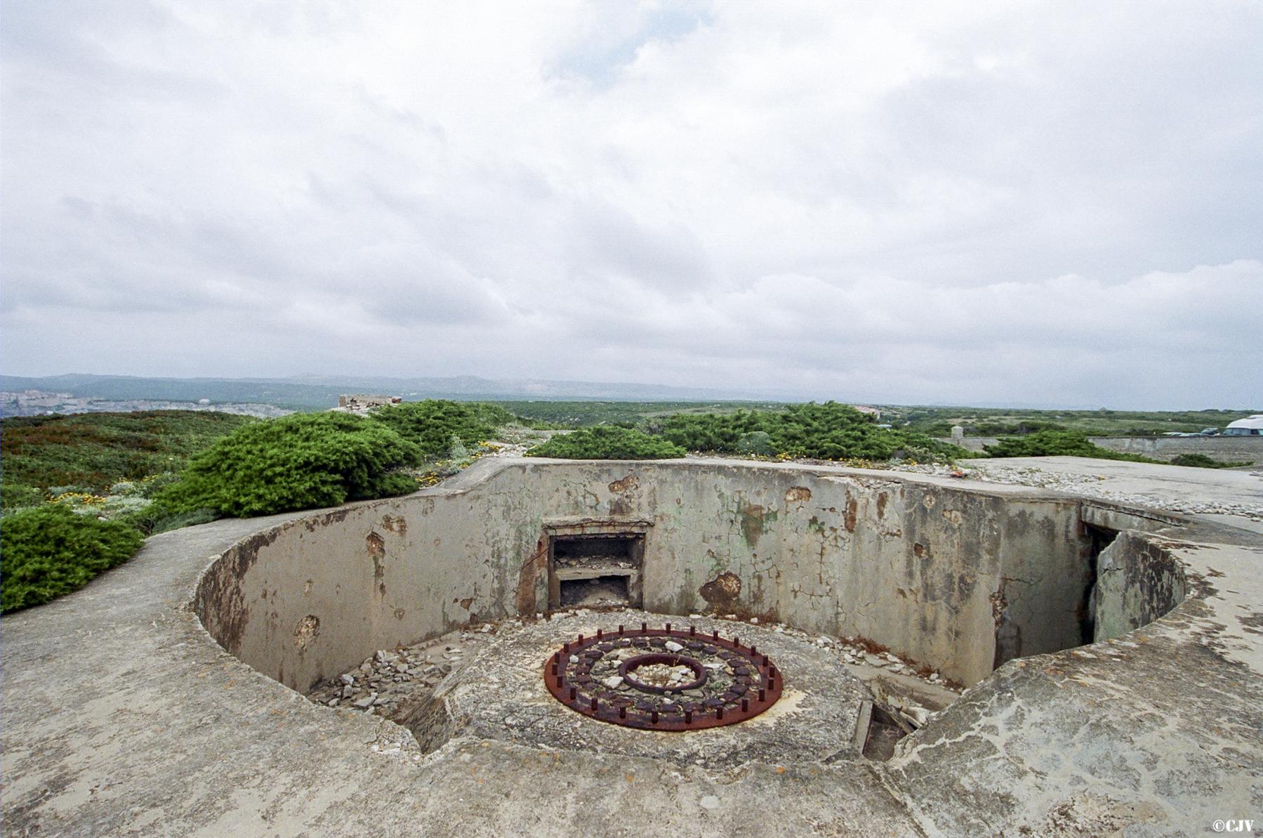 Ligne Maginot - BATTERIE DE LA BOCCA DI VALLE - (Position d'artillerie préparée) - 