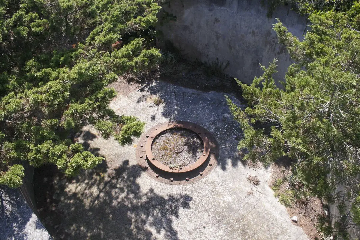 Ligne Maginot - BATTERIE éCLAIRANTE DE LA BOCCA DI VALLE - (Position d'artillerie préparée) - 