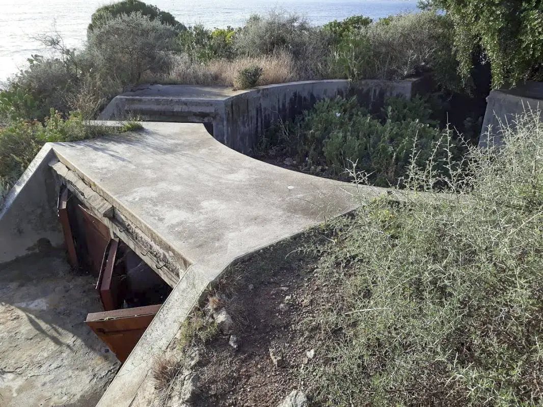 Ligne Maginot - CAPITELLO (BATTERIE DCA) - (Position d'artillerie préparée) -  