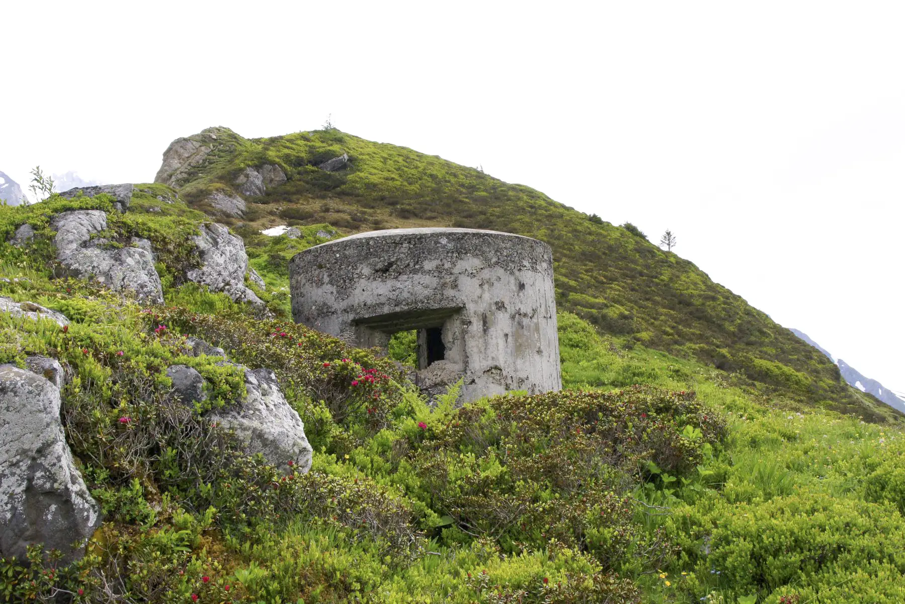 Ligne Maginot - CORMET DE ROSELEND 2 - (Blockhaus pour arme infanterie) - La pilule type Briançon 