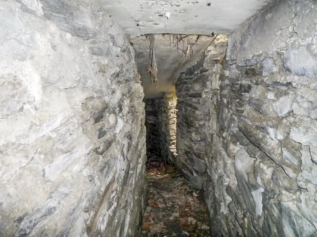 Ligne Maginot - CHATELET - (Blockhaus pour arme infanterie) - Galerie de liaison avec le blockhaus