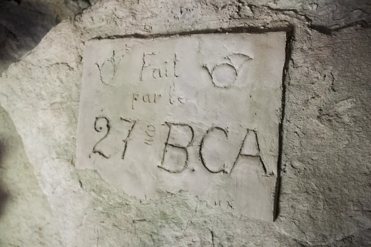 Ligne Maginot - LES TETES 1 - (Blockhaus pour arme infanterie) - Un souvenir du 27° BCA
