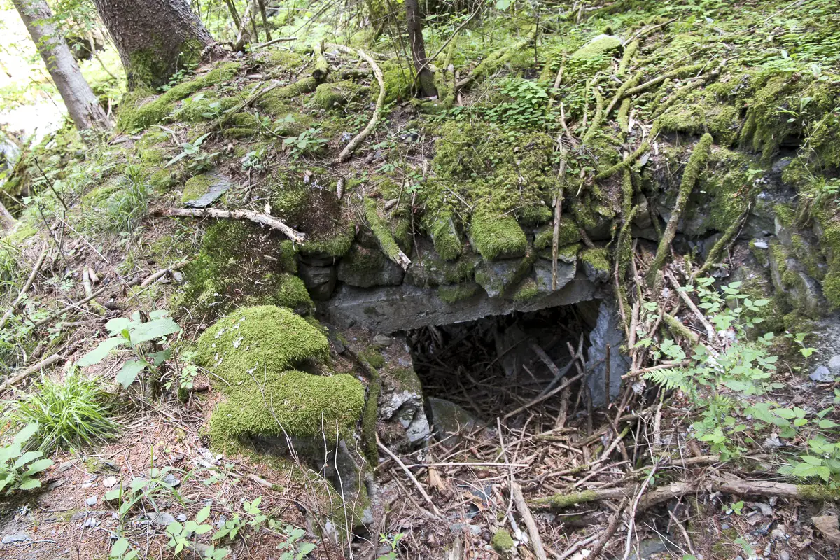 Ligne Maginot - MONTVALEZAN 2 - (Blockhaus pour arme infanterie) - Entrée du bloc