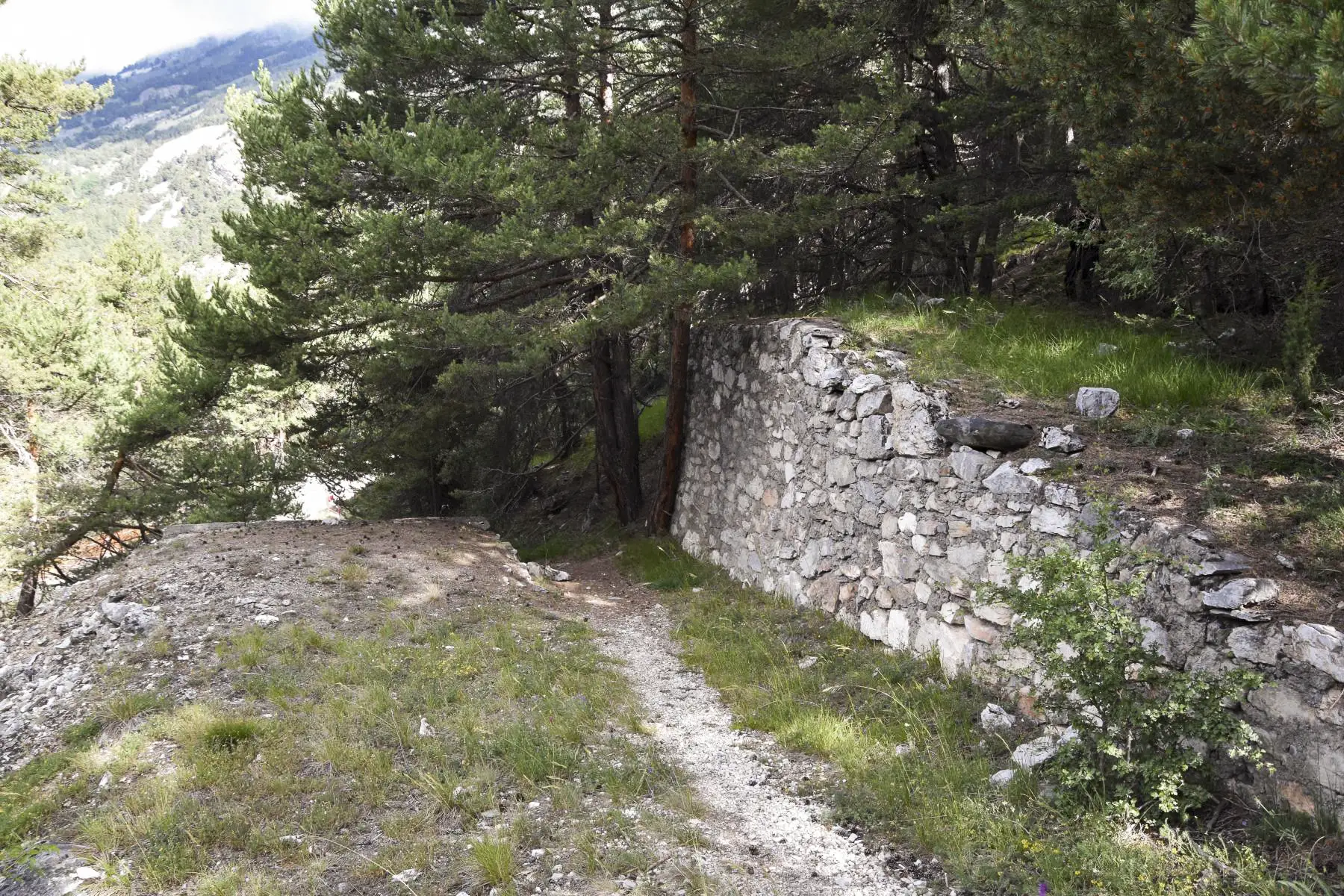 Ligne Maginot - L'ESSEILLON - (Stand de tir) - Soubassements des bâtiments de l'entrée