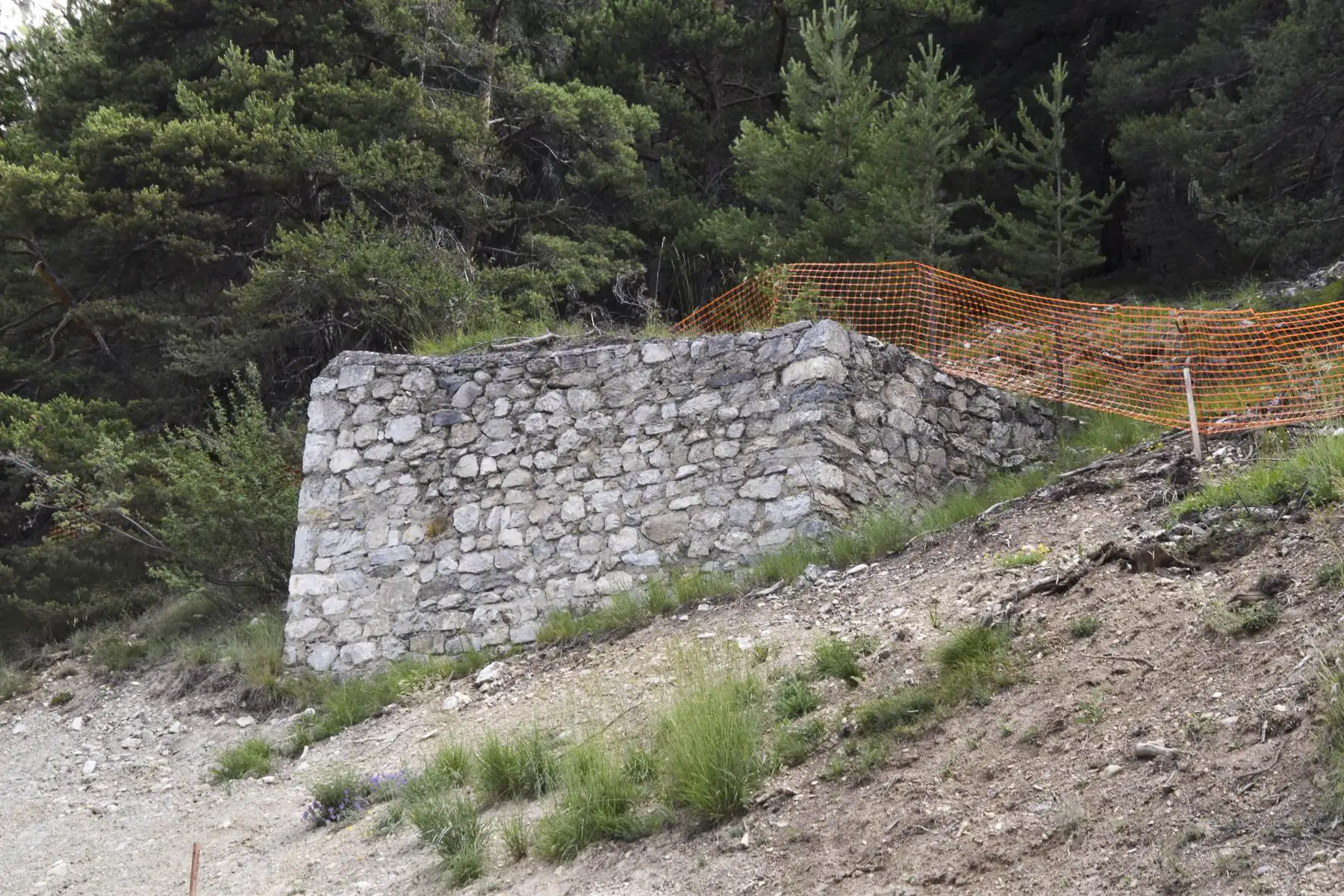 Ligne Maginot - L'ESSEILLON - (Stand de tir) - Soubassement d'une construction légère en avant du pas de tir
