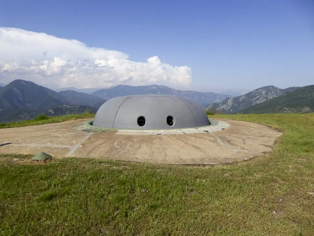 Ligne Maginot - BARBONNET - FORT SUCHET - (Ouvrage d'artillerie) - Tourelle nord JEANNE D'ARC