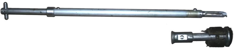 Ligne Maginot - Mortier de 60 mm Brandt modèle 1935 (60 mle 1935) - Lavoir-ecouvillon