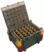 Ligne Maginot - Munition pour mortier de 60 mm FA mle 1935 (60 FA 35) - Caisse bois pour 30 projectiles de 60 mm FA Mle 1935
