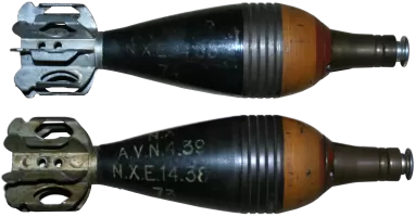 Ligne Maginot - Munition pour mortier de 60 mm FA mle 1935 (60 FA 35) - 