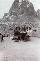 Ligne Maginot - BATTERIE DE VIRAYSSE - (Observatoire d'artillerie) - Alpins de la SES 73 ou 83bis à Viraysse en 1940 un peu avant l'attaque italienne.