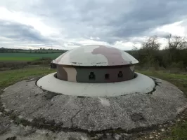 Ligne Maginot - Tourelle pour deux armes mixtes - Tourelle pour deux AM
Ouvrage de Rohrbach