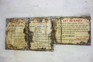 Ligne Maginot - SAINTE AGNES (SAG) - EO9 - (Ouvrage d'artillerie) - Casernement
Latrines