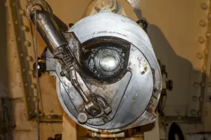 Ligne Maginot - BARBONNET (BT) - (Ouvrage d'artillerie) - Bloc 2
Culasse du 75-29