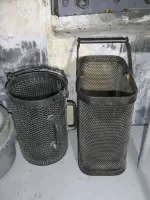 Ligne Maginot - BARBONNET (BT) - (Ouvrage d'artillerie) - Paniers de récupération des douilles de 7,5 mm provenant des cloches GFM ou JM