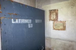 Ligne Maginot - BARBONNET (BT) - (Ouvrage d'artillerie) - Latrines officiers