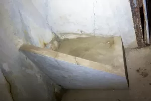 Ligne Maginot - GORDOLON (GN) - (Ouvrage d'artillerie) - Bloc 3
Soute à munitions. Bac à sable anti-incendie.