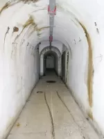 Ligne Maginot - GORDOLON (GN) - (Ouvrage d'artillerie) - Etage intermédiaire
Fin de la galerie côté nord desservant les magasins à artifices éclairants, bouchons allumeurs et grenades à mains.