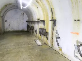 Ligne Maginot - GORDOLON (GN) - (Ouvrage d'artillerie) - Casernement
Chambrée pour hommes de troupe