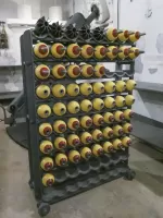 Ligne Maginot - SAINT ROCH (SHR) - (Ouvrage d'artillerie) - Bloc 4
Rack de rangement sur roulettes pour obus de mortier de 81mm