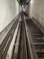 Ligne Maginot - SAINT ROCH (SHR) - (Ouvrage d'artillerie) - Le plan incliné desservant le bloc 4
Vu d'ensemble 