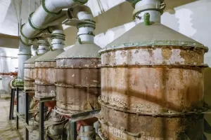 Ligne Maginot - SAINT ROCH (SHR) - (Ouvrage d'artillerie) - Salle des filtres au niveau du bloc 3