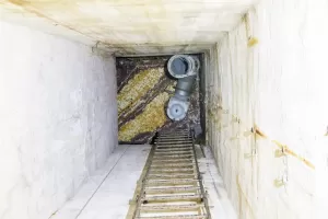 Ligne Maginot - CHAMP DE TIR D'AGAISEN (CT) - E04 - (Abri actif) - Bloc 3
Sommet de l'échelle d'accès à l'étage supérieur