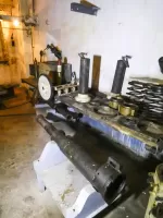 Ligne Maginot - AGAISEN (AN) - E03 - (Ouvrage d'artillerie) - Bloc 2
Table de montage et de sertissage pour les obus de 75 mle 31