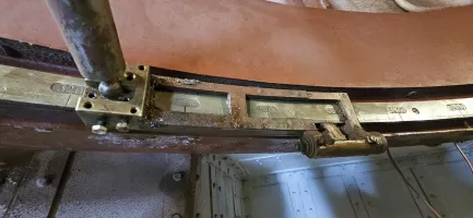 Ligne Maginot - AGAISEN (AN) - E03 - (Ouvrage d'artillerie) - Bloc 3
Curseur de réglage sur la couronne de la tourelle