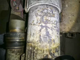 Ligne Maginot - AGAISEN (AN) - E03 - (Ouvrage d'artillerie) - Deux canons de 75 mle 33 provenant de la tourelle du Monté Grosso