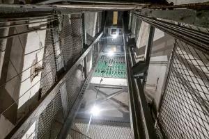 Ligne Maginot - CASTILLON (CN) - EO8 - (Ouvrage d'artillerie) - Bloc 3
Cage du monte-charges