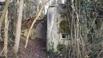 Ligne Maginot - A33 - (Observatoire d'artillerie) - Entrée de l'observatoire