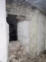 Ligne Maginot - A33 - (Abri) - Salle de troupe à l'extrémité gauche
la porte blindée et son huisserie ont été démontés et réinstallés dans l'entrée renforcée