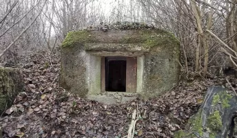 Ligne Maginot - C4 - EICHHOLTZ 2 - (Blockhaus pour canon) - Créneau pour canon de 25 mm