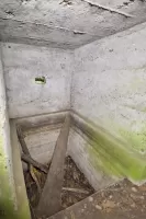 Ligne Maginot - HEIDENBERG 2 - (Blockhaus pour arme infanterie) - Créneau de flanquement gauche